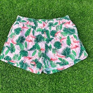 OLD NAVY Flamingo Shorts size 14-16 kids